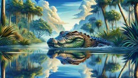 ワニに追われる夢